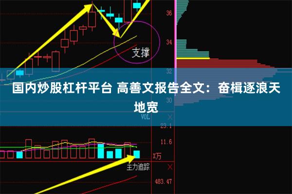 国内炒股杠杆平台 高善文报告全文：奋楫逐浪天地宽