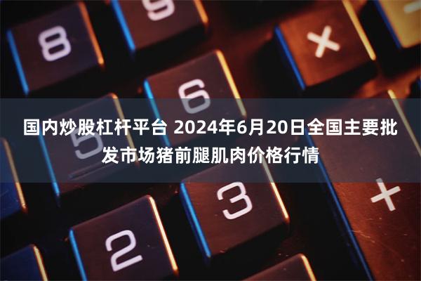 国内炒股杠杆平台 2024年6月20日全国主要批发市场猪前腿肌肉价格行情